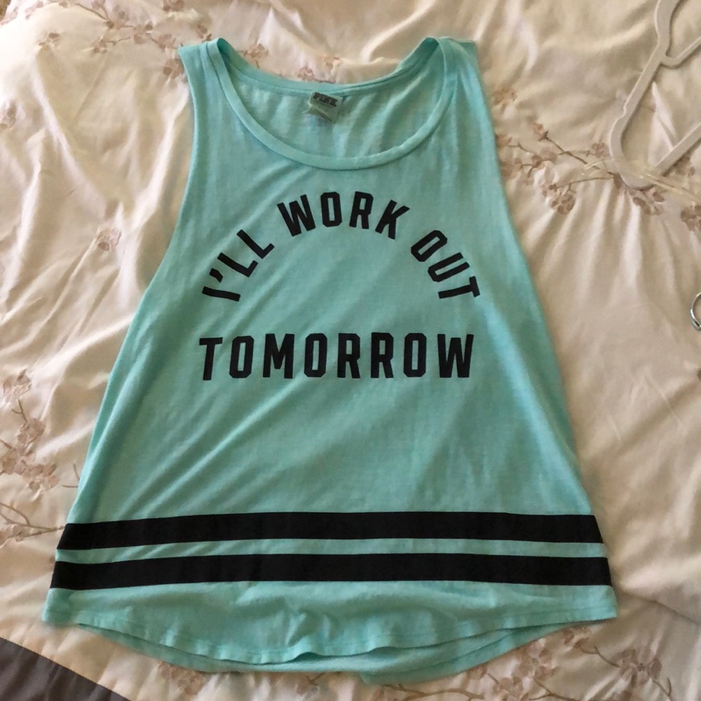 PINK VS Work out tank top
